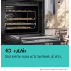 Siemens iQ700 CM776GKB1 oven 45 L 900 W Black, Stainless steel