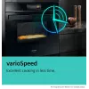 Siemens iQ700 CM776GKB1 oven 45 L 900 W Black, Stainless steel