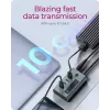 ICY BOX IB-HUB1454-C31 USB 3.2 Gen 1 (3.1 Gen 1) Type-C 10000 Mbit/s Blue, Grey
