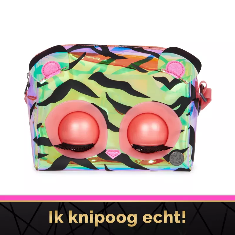 Purse Pets , Purrisma Interactive Tiger Pet Toy & Crossbody Bag, over 30 Sounds & Reactions, Kids Toys for Girls & Tweens