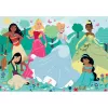 Jigsaw puzzle Clementoni Supercolor Disney Princess — 104 pieces, width 485 mm, age 4–6