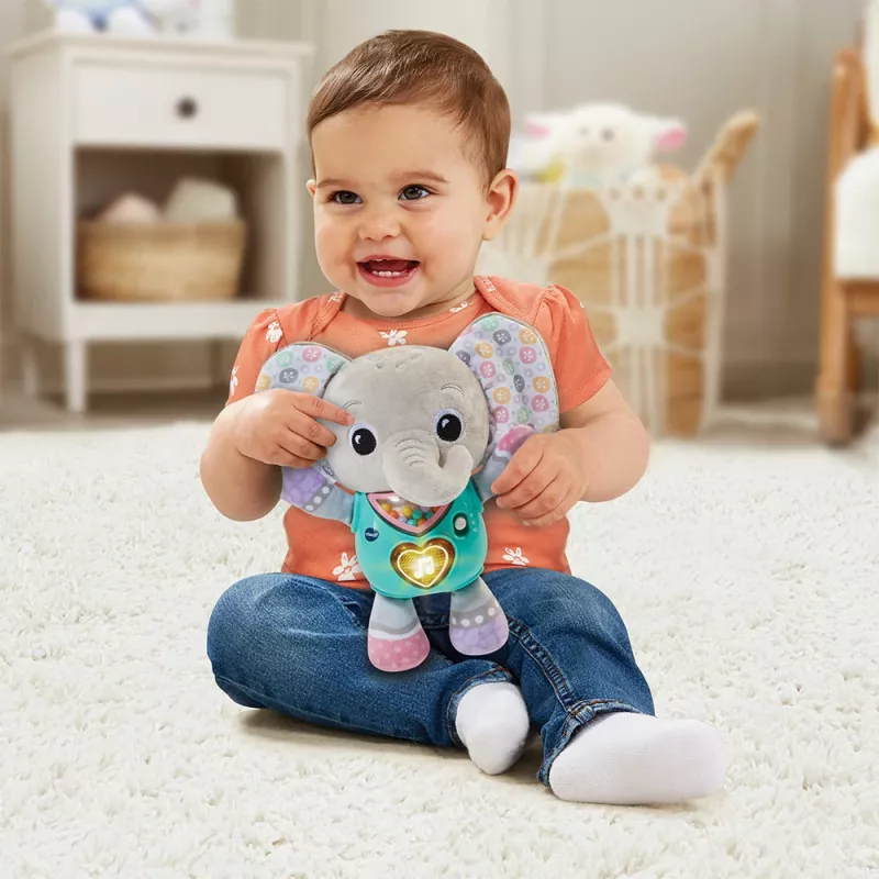 Toy figure VTech Melody Elephant 80-566704 — educational sound toy with colorful design