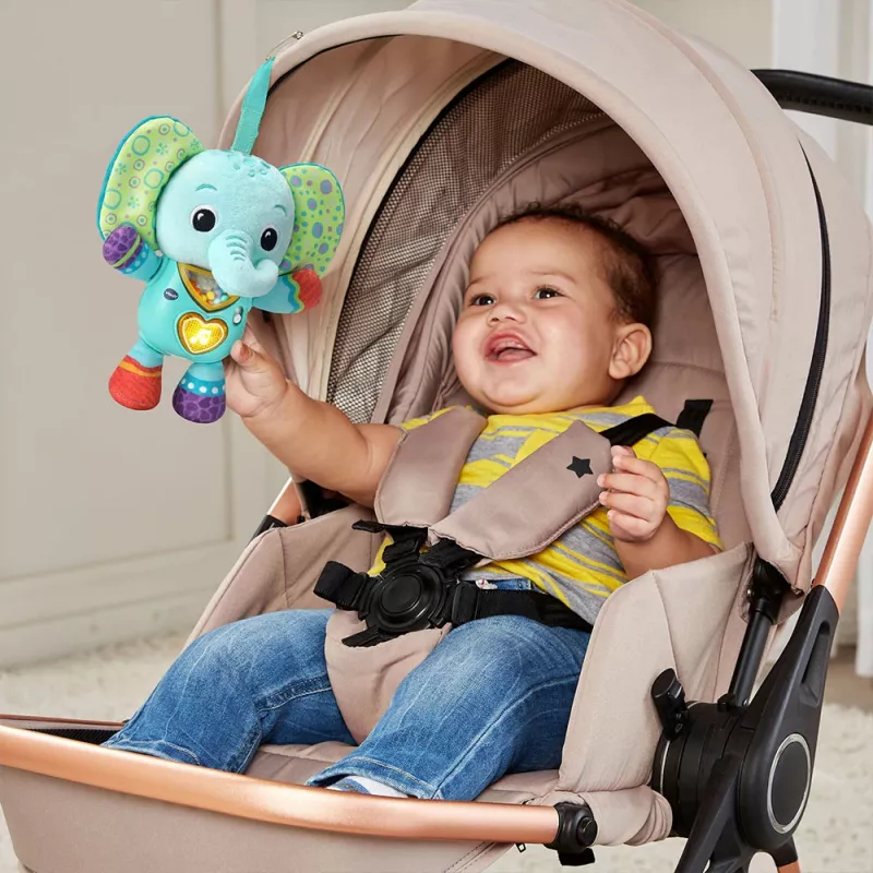 Toy figure VTech Melody Elephant 80-566704 — educational sound toy with colorful design