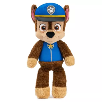 PAW Patrol GUND Official Chase Take Along Buddy Plush Toy, Premium Stuffed Animal for Ages 1 & Up, Blue/Brown, 13”