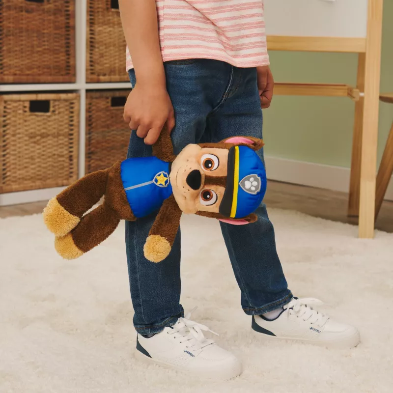 PAW Patrol GUND Official Chase Take Along Buddy Plush Toy, Premium Stuffed Animal for Ages 1 & Up, Blue/Brown, 13”