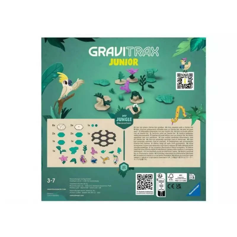 Board game Ravensburger GraviTrax Junior (model 23747) — for ages 3+
