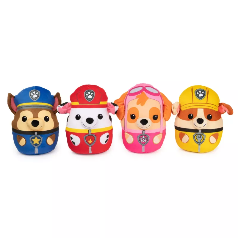 PAW Patrol GUND Marshall Squish Plush, Official Toy from the Hit Cartoon, Squishy Stuffed Animal for Ages 1 and Up, 8”