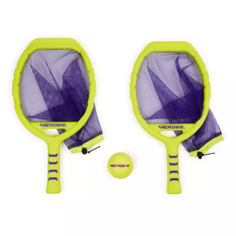 Aerobie Flingo Catch & Throw Outdoor Games for Kids & Adults, Toss and Catch Ball Set for Summer Games, Backyard, Camping and Beach Games for Kids Ages 8 & Up