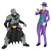 DC Comics , Batman Adventures, Batman vs The Joker Action Figures Set, 2 Figures, 12 Armor Accessories, 12-inch Super Hero Kids Toy for Boys & Girls