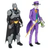 DC Comics , Batman Adventures, Batman vs The Joker Action Figures Set, 2 Figures, 12 Armor Accessories, 12-inch Super Hero Kids Toy for Boys & Girls
