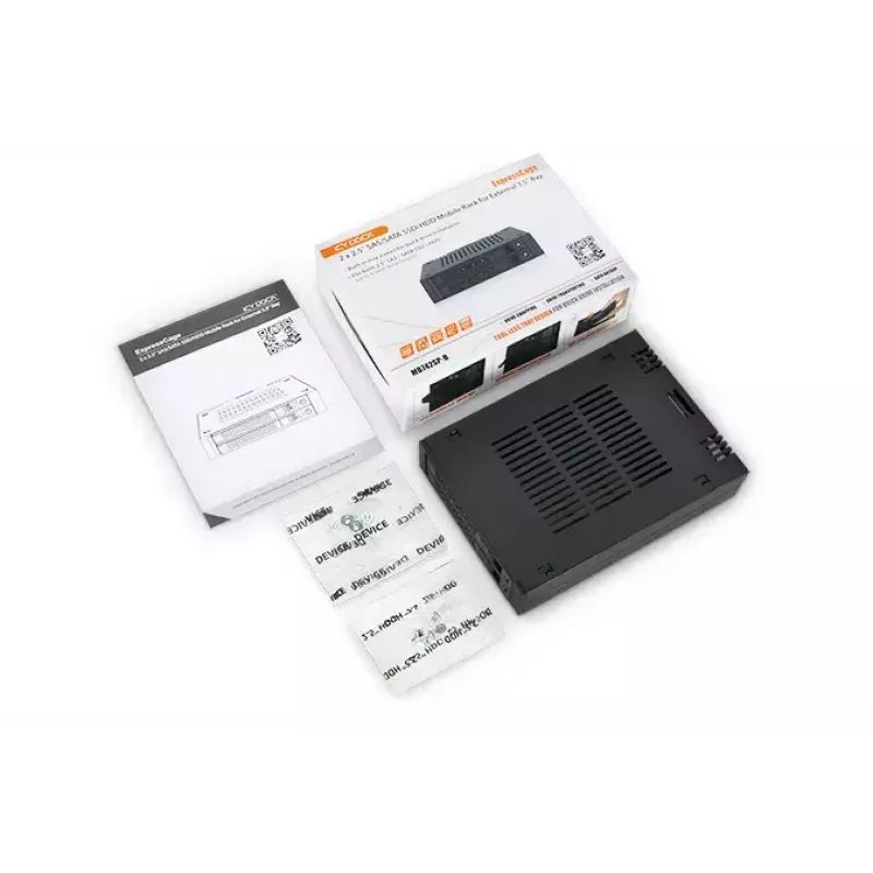 Drive Bay Panel Icy Dock MB742SP-B Black