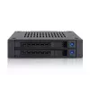 Drive Bay Panel Icy Dock MB742SP-B Black
