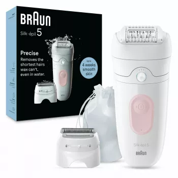 Epilator Braun Silk-épil 5 5-030 28 tweezers Pink White