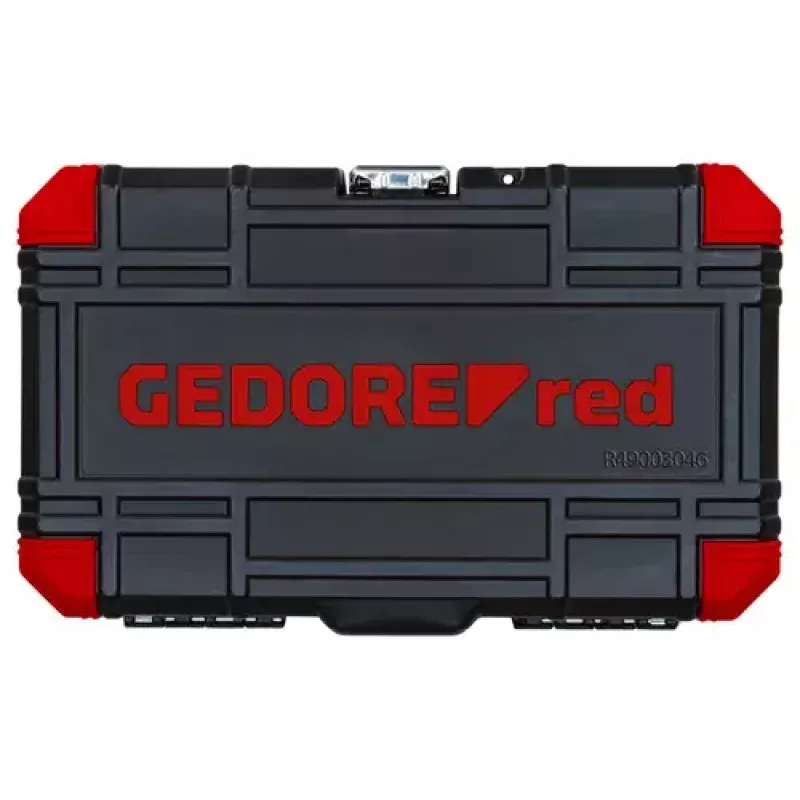 Socket set Gedore R49003046 1/4 inch Metric