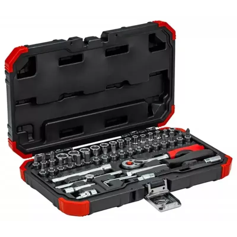 Socket set Gedore R49003046 1/4 inch Metric