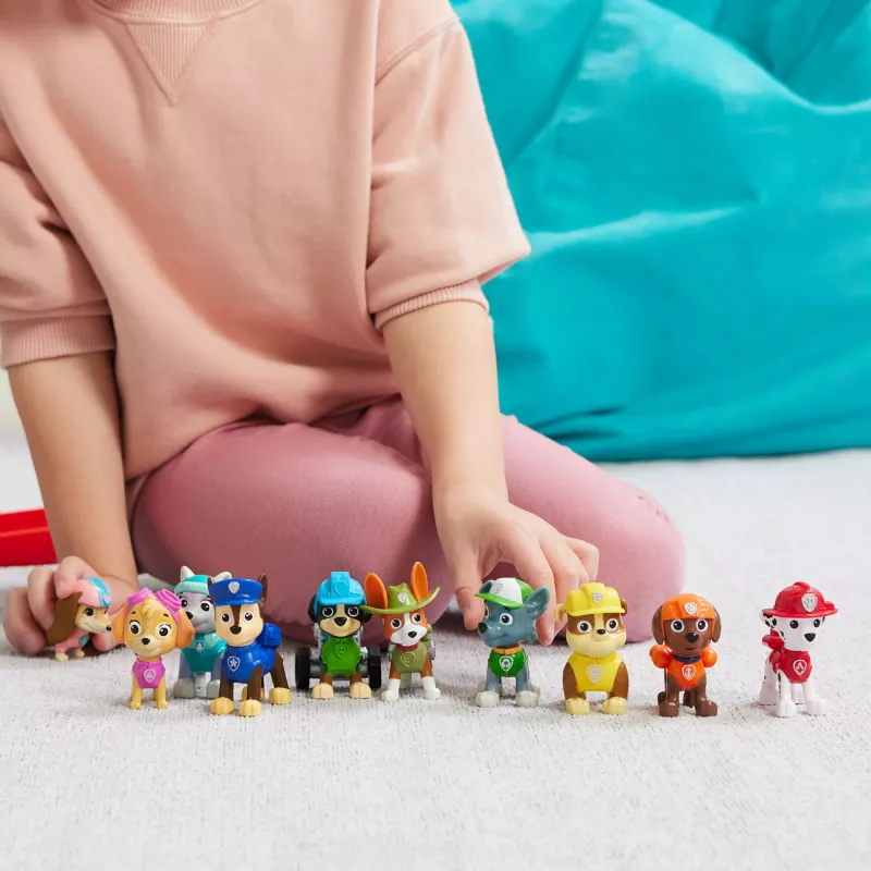 PAW Patrol , 10th Anniversary, All Paws On Deck Toy Figures Gift Pack with 10 Collectible Action Figures, Kids Toys for Ages 3 and up