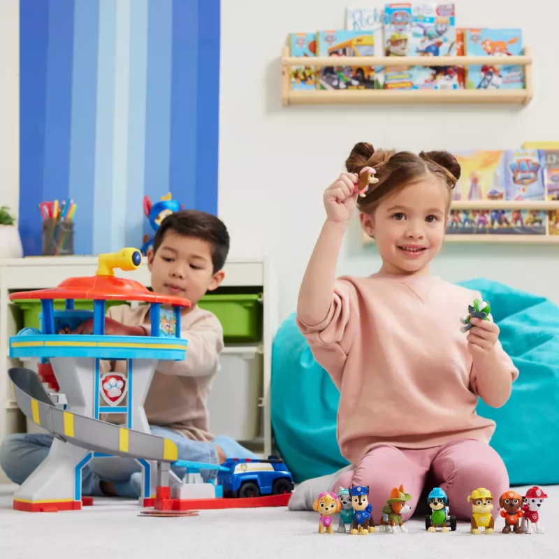 PAW Patrol , 10th Anniversary, All Paws On Deck Toy Figures Gift Pack with 10 Collectible Action Figures, Kids Toys for Ages 3 and up