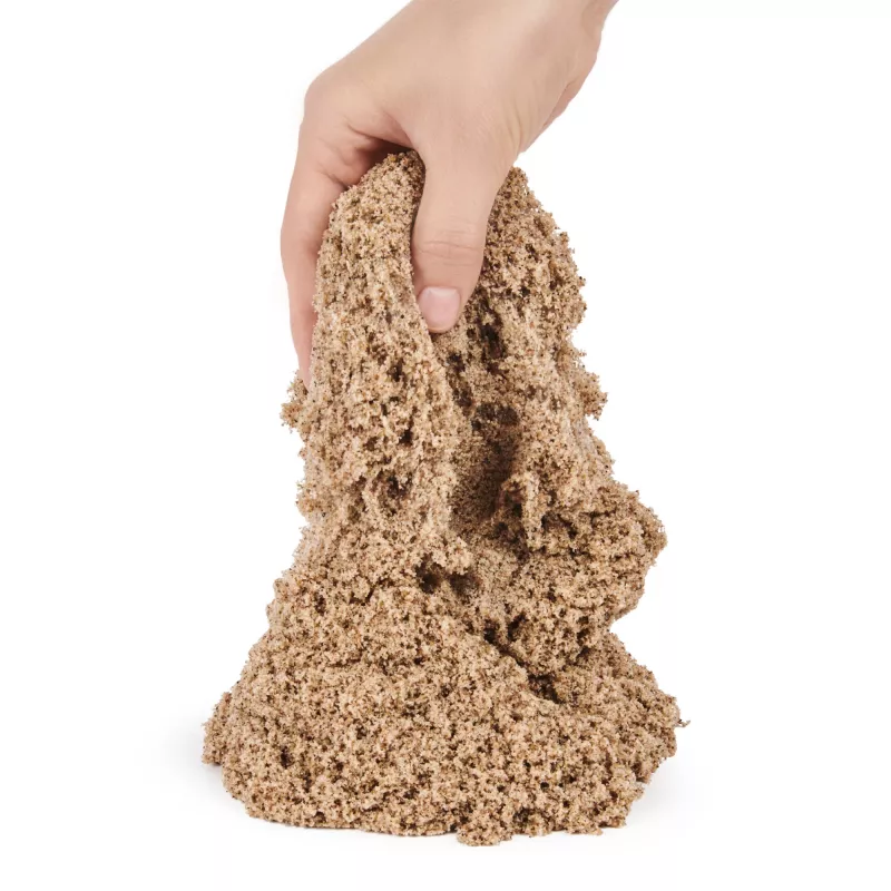 Kinetic Sand , 11lb (5kg) Natural Brown Play Sand for Arts and Crafts, Sandbox, Amazon Exclusive (Packaging May Vary), Moldable Sensory Toys for Ages 3 and up