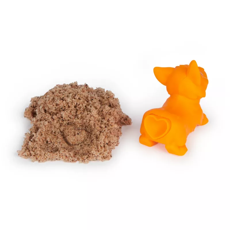 Children's kinetic sand set Spinmaster Kinetic Sand Doggie Dig with mould, multicolour, age 5+