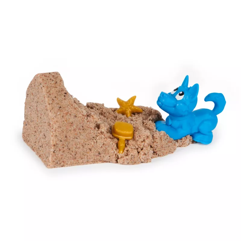 Children's kinetic sand set Spinmaster Kinetic Sand Doggie Dig with mould, multicolour, age 5+