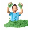 Kinetic Sand , 2lbs Green Play Sand, Moldable Sensory Toys for Kids, Resealable Bag (Packaging May Vary), for Ages 3 and up