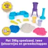 Kinetic Sand , Soft Serve Station, Easter Basket Stuffers, Includes 14oz Moldable Play Sand (3 Colors), 2 Ice Cream Cones & 2 Tools