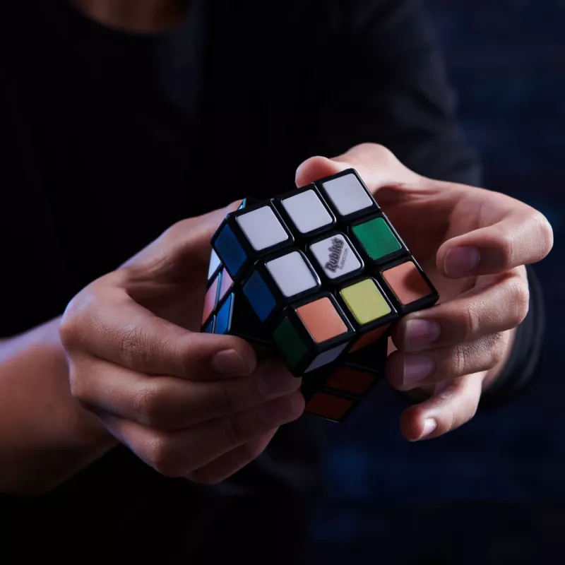 Rubik’s Phantom, 3x3 Cube Advanced Technology Difficult 3D Puzzle Travel Game Stress Relief Fidget Toy Activity Cube, for Adults & Kids Ages 8 and up
