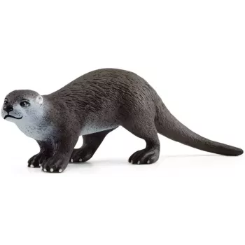 Figure Schleich Otter model 14865, brown, Schleich WILD LIFE collectible figurine