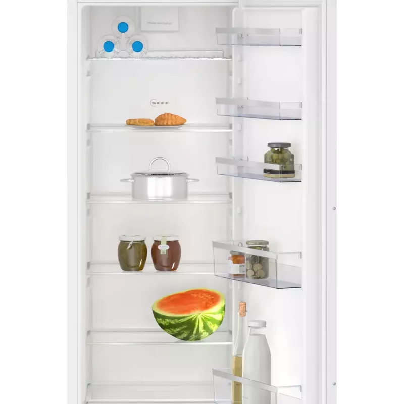 Built-in fridge NEFF KI1812FE0 — 310 L net capacity, LED lamp, Right hinge, Energy class E