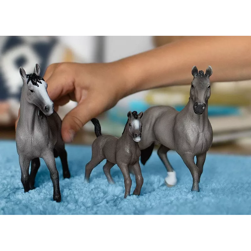 schleich HORSE CLUB Selle Français Stallion, 5 yr(s), Horses, Grey, Plastic