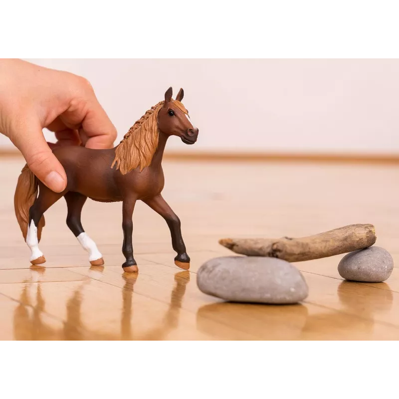schleich HORSE CLUB Peruvian Paso Mare, 5 yr(s), Horses, Brown, White, Plastic