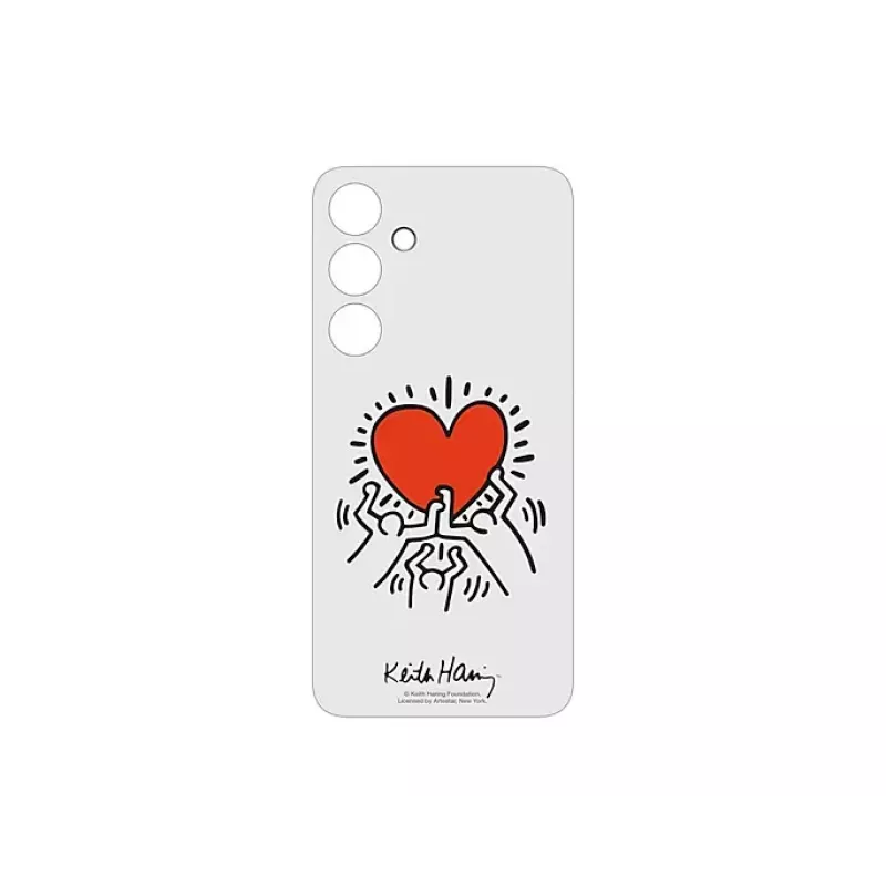 Protective TPU Cover Samsung Galaxy S24+ — Suit Case White, Red Transparent, for 6.7 inch