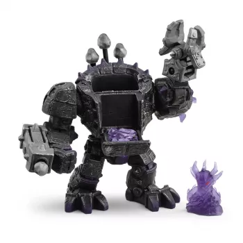 schleich ELDRADOR CREATURES Shadow Master Robot with Mini Creature Black