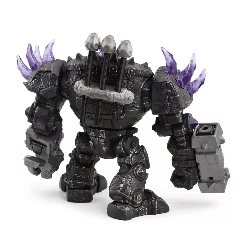 schleich ELDRADOR CREATURES Shadow Master Robot with Mini Creature Black