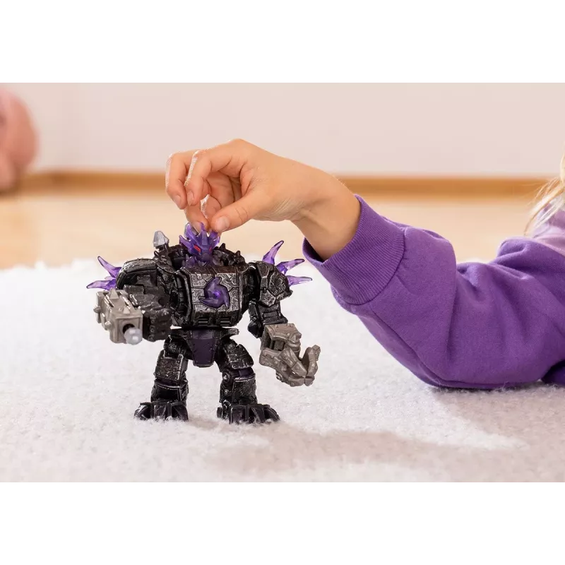 schleich ELDRADOR CREATURES Shadow Master Robot with Mini Creature Black