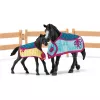 schleich HORSE CLUB Horse Box with Mare and Foal, Horse Stable, Horses, 5 yr(s), Multicolour, Plastic