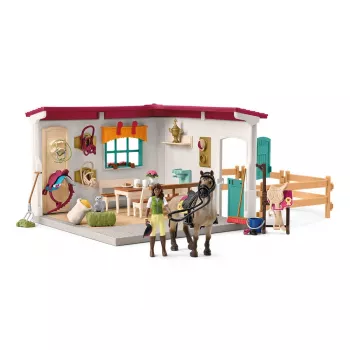 schleich HORSE CLUB Tack Room Extension, Horse Stable, Horses, 5 yr(s), Multicolour, Plastic