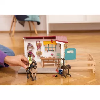 schleich HORSE CLUB Tack Room Extension, Horse Stable, Horses, 5 yr(s), Multicolour, Plastic