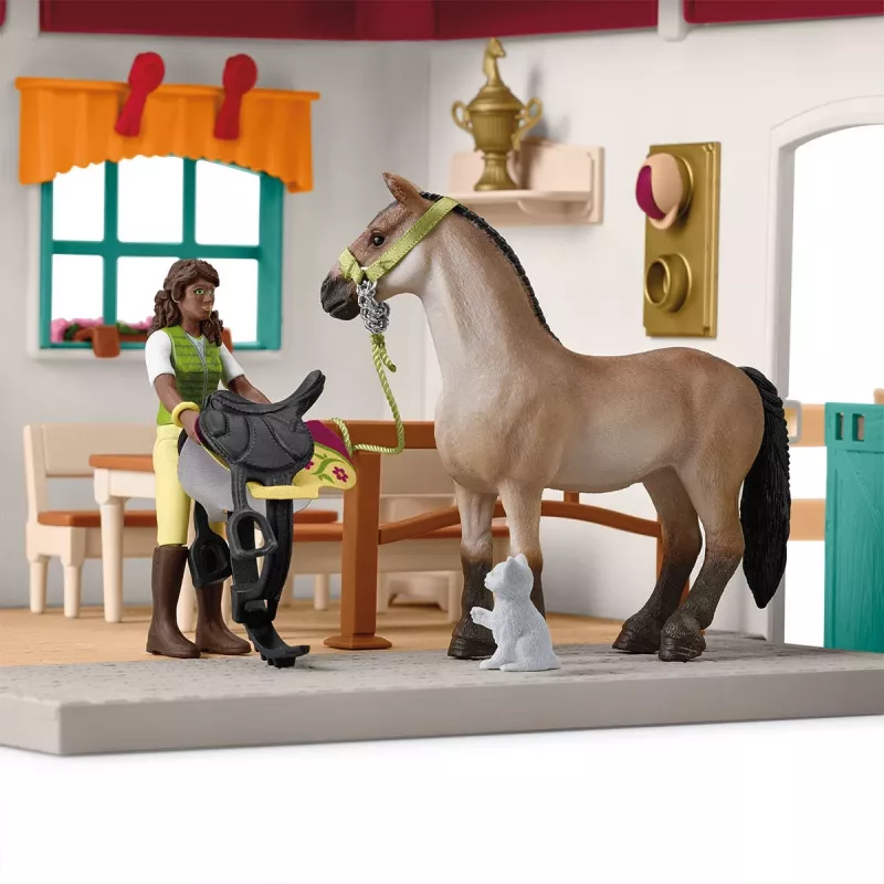 schleich HORSE CLUB Tack Room Extension, Horse Stable, Horses, 5 yr(s), Multicolour, Plastic