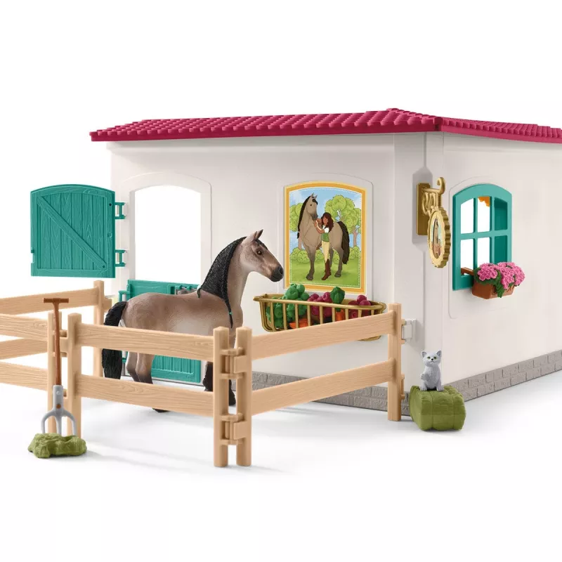 schleich HORSE CLUB Tack Room Extension, Horse Stable, Horses, 5 yr(s), Multicolour, Plastic