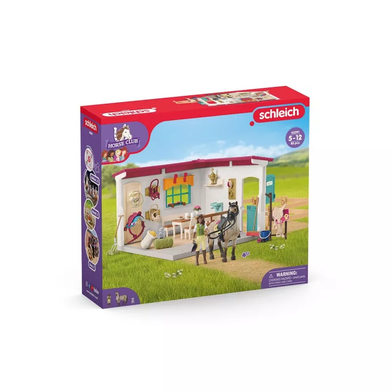 schleich HORSE CLUB Tack Room Extension, Horse Stable, Horses, 5 yr(s), Multicolour, Plastic