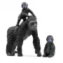 schleich WILD LIFE Gorilla Family, 3 yr(s), Jungle, Wild animals / adventure toys, Black, Grey