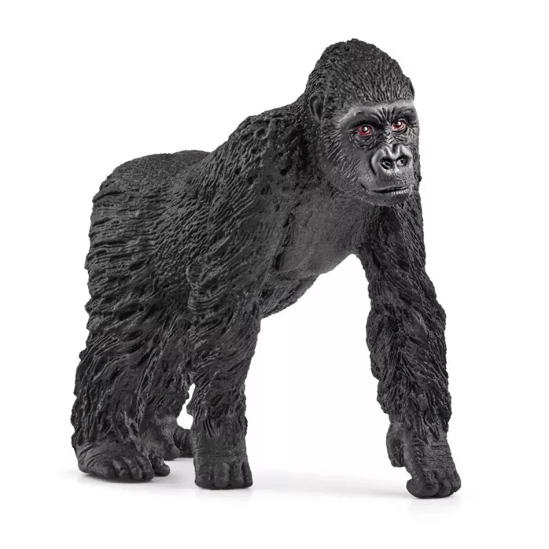schleich WILD LIFE Gorilla Family, 3 yr(s), Jungle, Wild animals / adventure toys, Black, Grey