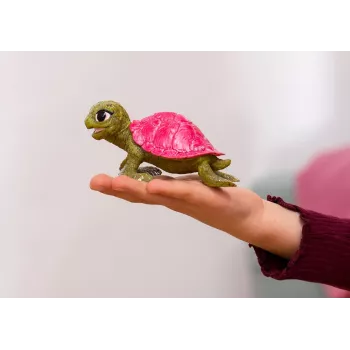 Toy Schleich BAYALA Pink Sapphire Turtle Green Pink 70759S