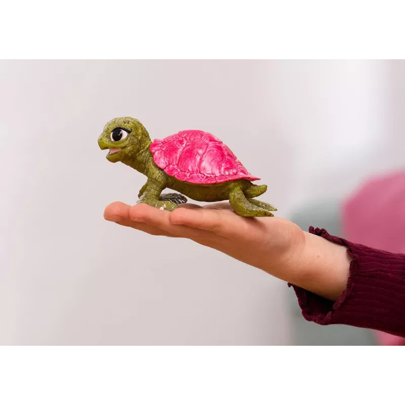 Toy Schleich BAYALA Pink Sapphire Turtle Green Pink 70759S