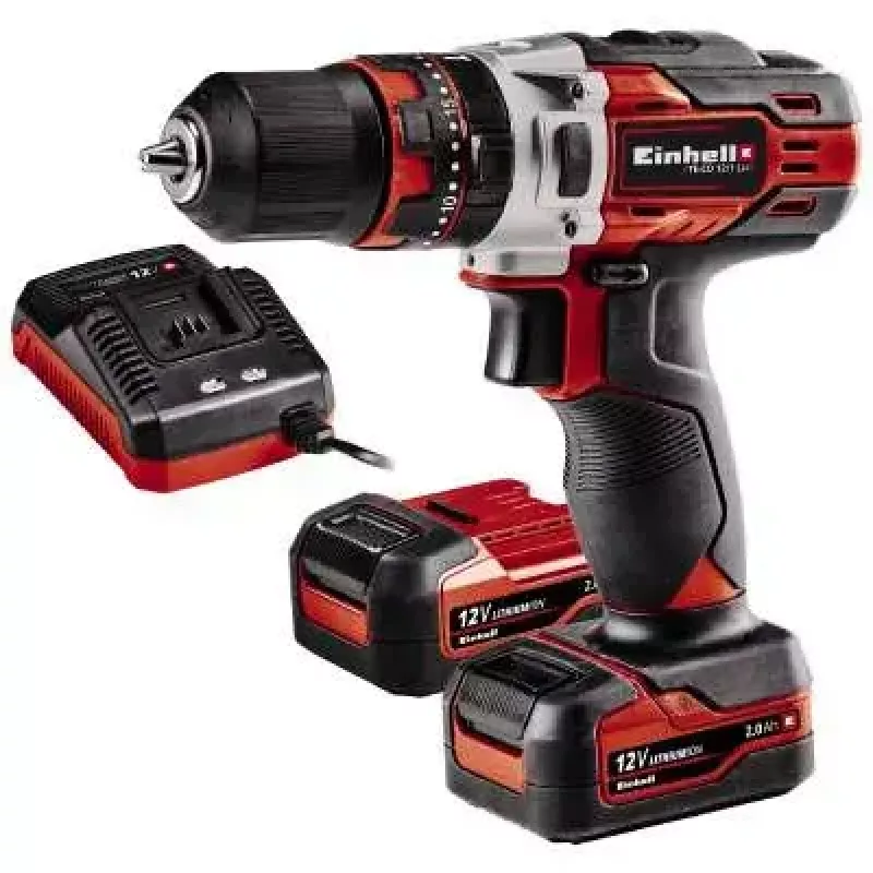 Pistol Grip Drill Einhell TE-CD 1, 1400 RPM, 2 Ah, 1.18 kg
