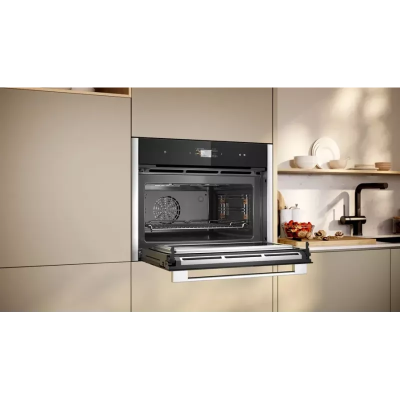 Neff N 90 C24MS31N0 oven 45 L 3600 W Black, Stainless steel