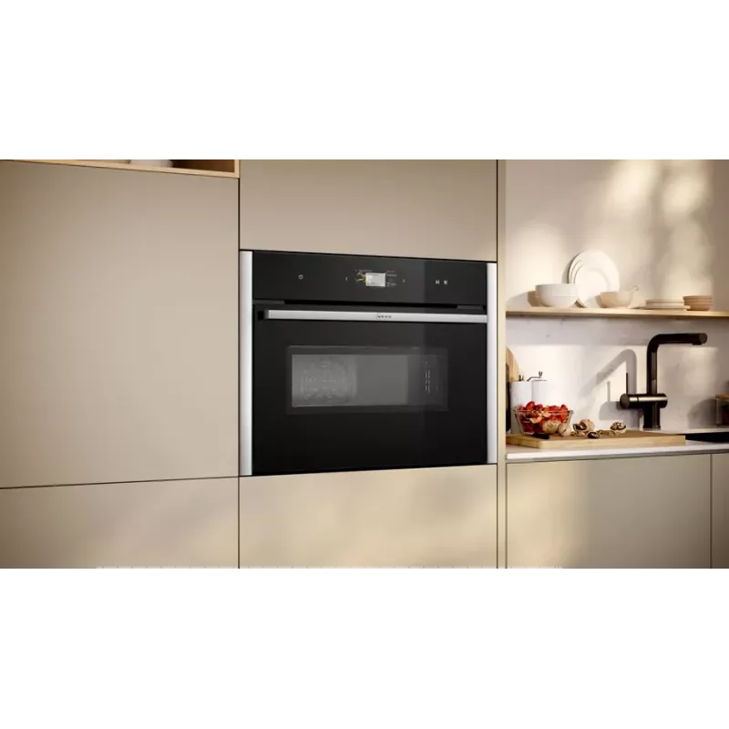 Neff N 90 C24MS31N0 oven 45 L 3600 W Black, Stainless steel