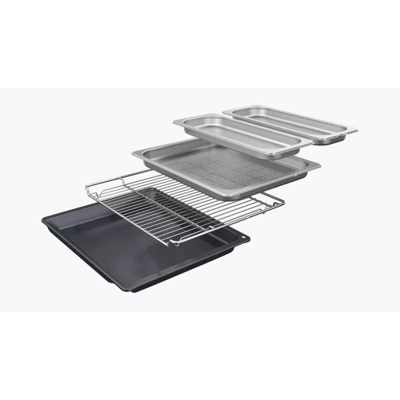 Neff C24FS31N0 steam oven Medium Black, Stainless steel Touch
