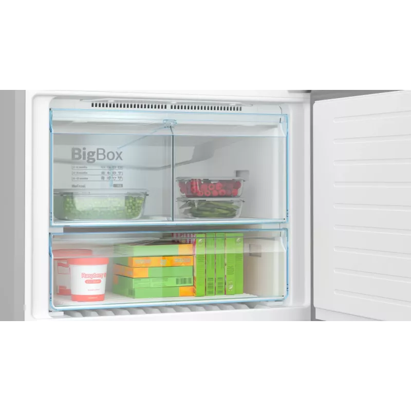 Bosch Serie 4 KGN86VIEA fridge-freezer Freestanding 631 L Stainless steel